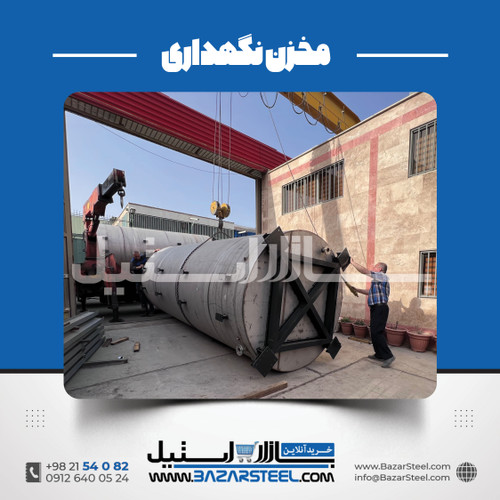 مخزن استیل ۵۰ هزار لیتری